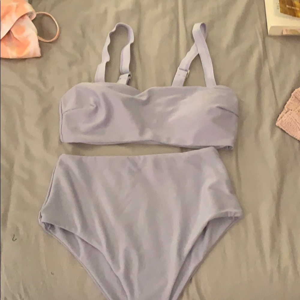 Purple bikini